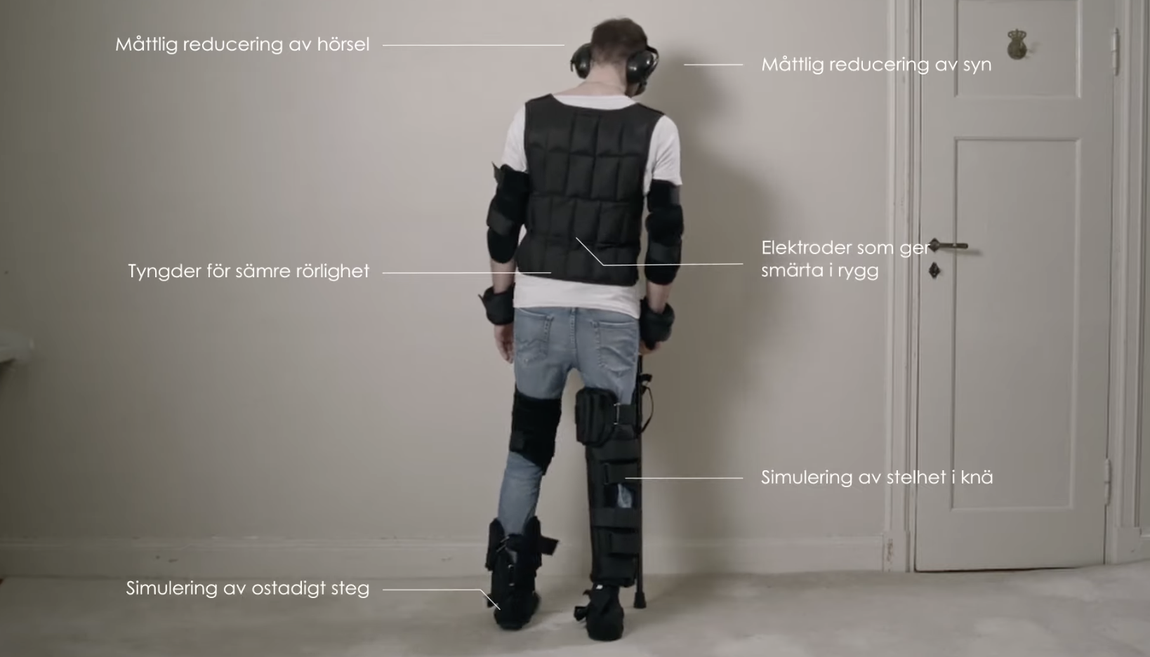 Se gärna informationsfilmen från MSB om hur det är att ha begränsade förmågor vid en brand. 