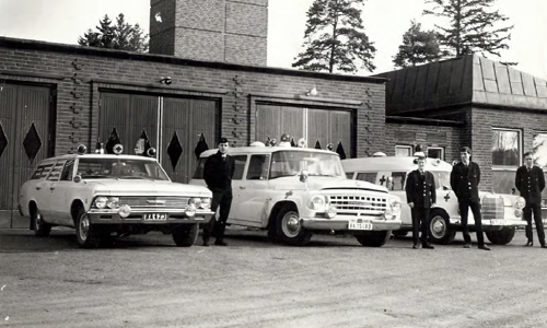 Märsta Brandstation 1970