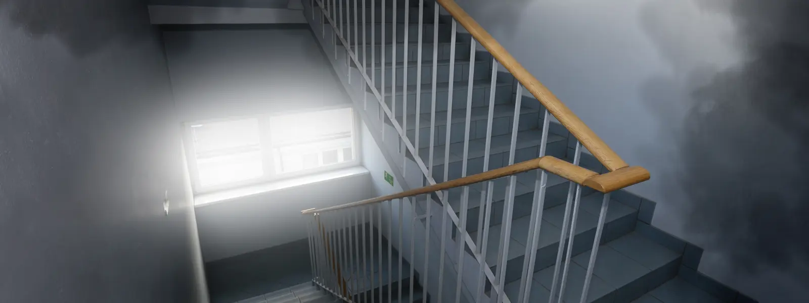 Rök i trapphus